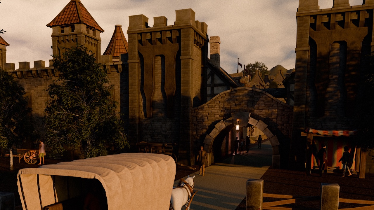 Porte nord de Staoslam City